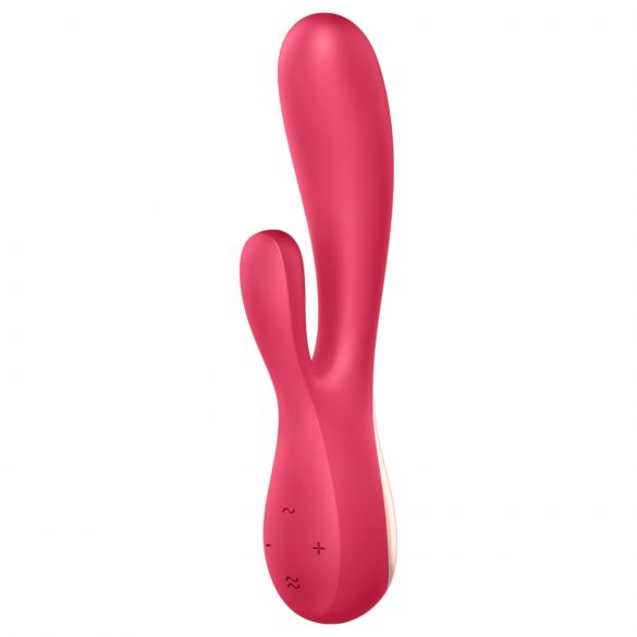 Satisfyer Mono Flex - умен водоустойчив вибратор (червен)