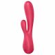 Satisfyer Mono Flex - интелигентен водоустойчив вибратор (червен) 