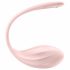 Satisfyer Ribbed Petal - Радио вибриращо яйце (розово) 