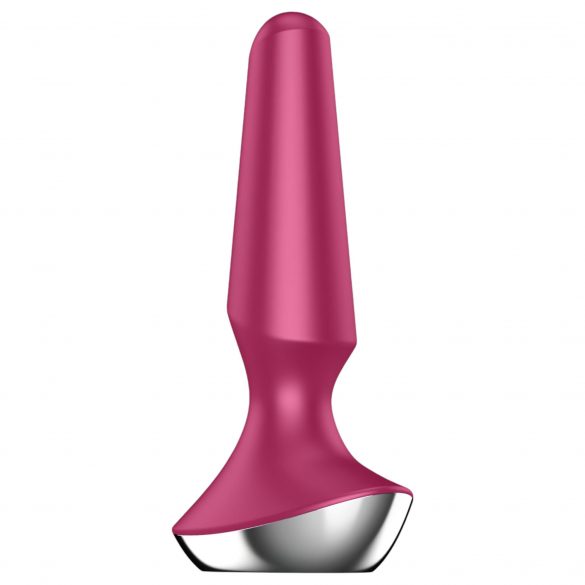 Satisfyer Plug-ilicious 2 - интелигентен анален вибратор (червен) 