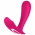 Satisfyer Top Secret - Интелигентен вибратор с 2 мотора (розов) 