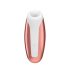 Satisfyer Love Breeze - Акумулаторни, водоустойчиви клиторни вибратори (праскова) 