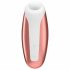 Satisfyer Love Breeze - Акумулаторни, водоустойчиви клиторни вибратори (праскова) 