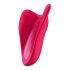 Satisfyer High Fly - Водоустойчив клиторен вибратор с батерии (пурпурен) 