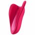 Satisfyer High Fly - Водоустойчив клиторен вибратор с батерии (пурпурен) 