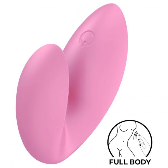 / Satisfyer Love Riot - акумулаторен, водоустойчив пръстов вибратор (розов)