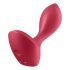 Satisfyer Backdoor Lover - Акумулаторни, водоустойчиви анални вибратори (червени) 