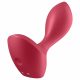 Satisfyer Backdoor Lover - Акумулаторни, водоустойчиви анални вибратори (червени) 