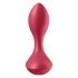 Satisfyer Backdoor Lover - Акумулаторни, водоустойчиви анални вибратори (червени) 