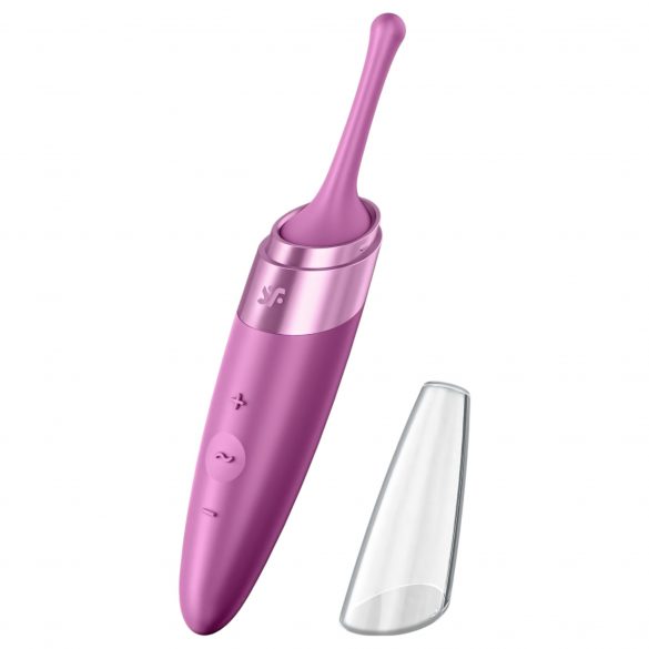 Satisfyer Twirling Delight - акумулаторен, водоустойчив вибратор за клитора (лилав) 