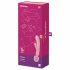 Satisfyer Triple Lover - вибратор за G-точката и масажиращ вибратор (розов) 