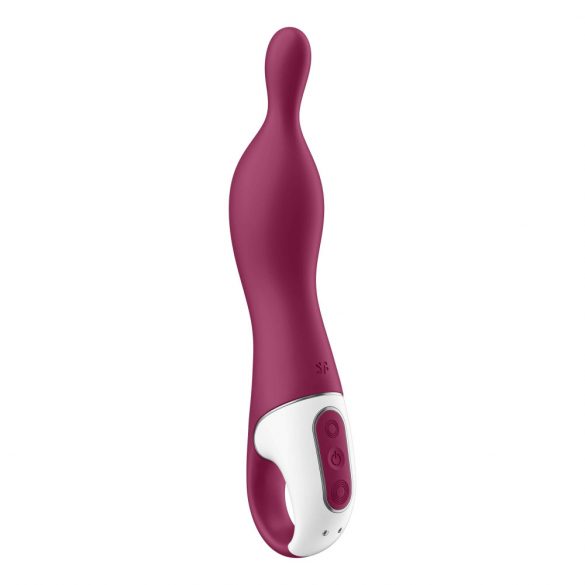 Satisfyer A-Mazing 1 - Акумулаторни вибратори с А-точка (червени) 