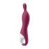 Satisfyer A-Mazing 1 - Акумулаторни вибратори с А-точка (червени) 