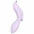 Satisfyer Curvy Trinity 2 - Акумулаторна въздушна вълна 2в1 (лилава) 