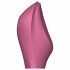 Satisfyer Curvy Trinity 3 - Акумулаторна въздушна вълна 2в1 (червена) 