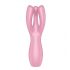 Satisfyer Threesome 3 - презареждащ се клиторен вибратор (розов) 