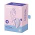 Satisfyer Pearl Diver - презареждащ се въздушен клиторен вибратор (виола) 