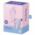 Satisfyer Pearl Diver - презареждащ се въздушен клиторен вибратор (виола) 