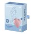 Satisfyer Cutie Heart - презареждащ се въздушен клиторен вибратор (розов) 