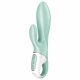 Satisfyer Air Pump Bunny 5 - интелигентен помпащ вибратор (мента) 