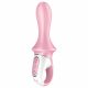 Satisfyer Air Pump Booty 5 - интелигентен анален вибратор с помпа (розов) 