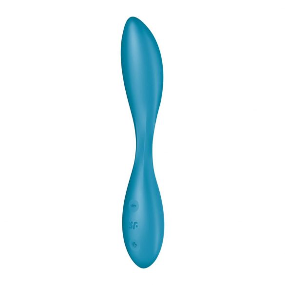 Satisfyer G-spot Flex 1 - Акумулаторен, водоустойчив вибратор за G-точката (зелен) 