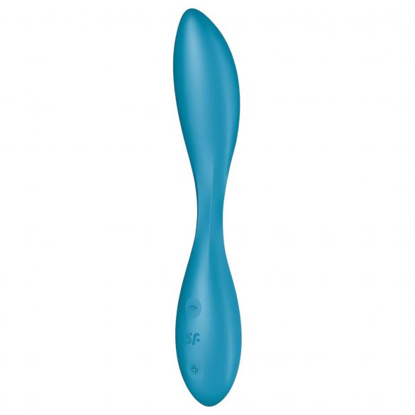 Satisfyer G-spot Flex 1 - Акумулаторен, водоустойчив вибратор за G-точката (зелен) 