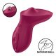 Satisfyer Exciterrr - Въртящ се клиторен вибратор с мъниста (червен) 