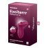 Satisfyer Exciterrr - Въртящ се клиторен вибратор с мъниста (червен) 