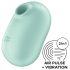 Satisfyer Pro To Go 2 - акумулаторен, въздушно-вълнов клиторстимулатор (мента)