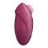 Satisfyer Tap & Climax 1 - вибратор и стимулатор на клитора 2в1 (червен) 