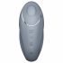 Satisfyer Tap & Climax 1 - 2 в 1 вибратор и клитор стимулатор (сив)