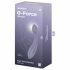 Satisfyer G-Force - Акумулаторни, водоустойчиви вибратори за G-точката (лилави) 