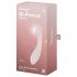 Satisfyer G-Force - Акумулаторни, водоустойчиви вибратори за G-точката (бежови) 