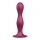 Satisfyer Double Ball-R - утежнен вибратор с лепкави крачета (червен) 