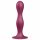 Satisfyer Double Ball-R - утежнен вибратор с лепкави крачета (червен) 