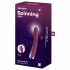 Satisfyer Spinning Vibe 1 - вибратор с въртяща се глава за G-точката (червен) 