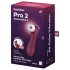 Satisfyer Pro 2 Gen3 - интелигентен клиторен стимулатор с въздушни вълни (бордо)