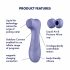 Satisfyer Pro 2 Gen3 - Smart Airwave Clitoris (лилав) 