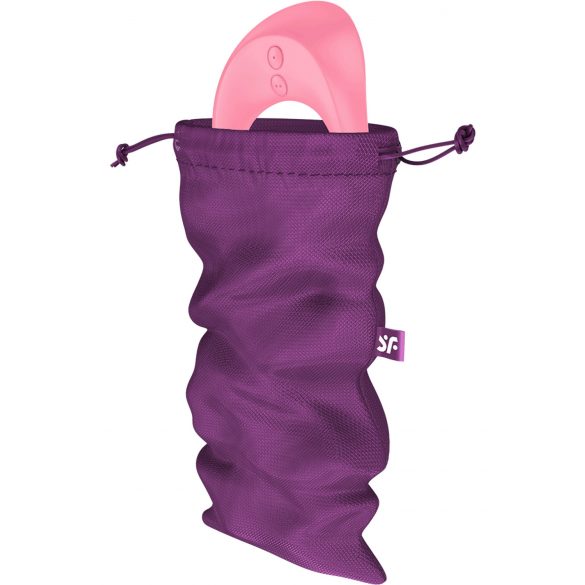 Satisfyer Treasure Bag M - чанта за съхранение на секс играчки - средна (лилава) 