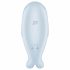 Satisfyer Seal You Soon - презареждаем, въздушно-вълнов стимулатор на клитора (син) 