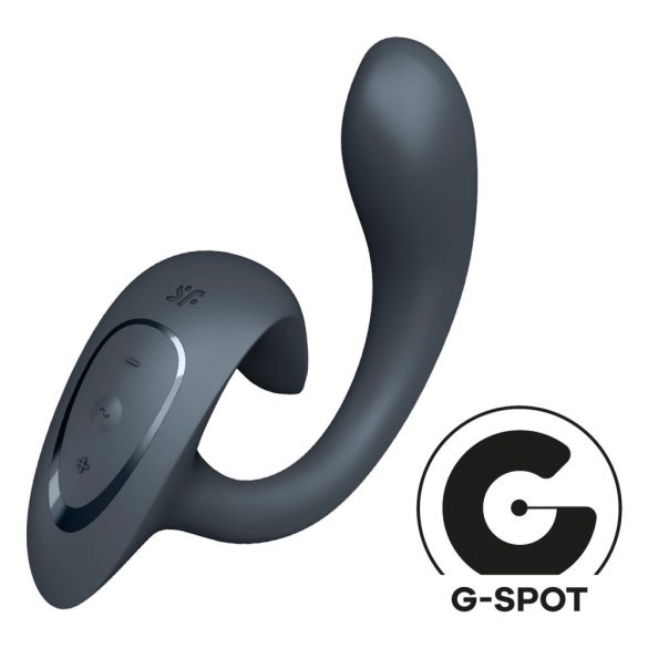 Satisfyer G for Goddess 1 - безжичен вибратор за клитора и G-точката (сив) 