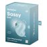 Satisfyer Sassy Seal - Клиторен иригатор Airwave (тюркоаз) 