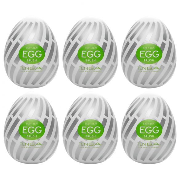 TENGA Egg Brush - мастурбационно яйце (6 бр.)