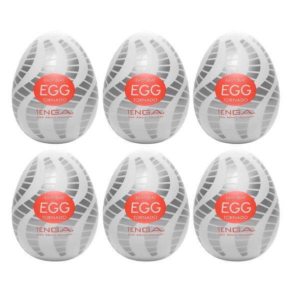 TENGA Egg Tornado - яйце за мастурбация (6бр.) 