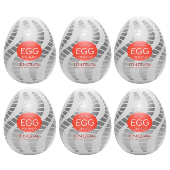 TENGA Egg Tornado - мастурбационно яйце (6 бр.)