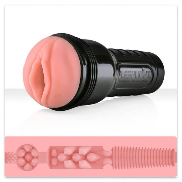 Fleshlight Pink Lady Destroya - реалистичен случай на изкуствена путка (естествен) 