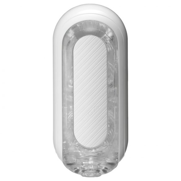 TENGA Flip Zero Gravity - турбокомпресор със супер маса (бял) 