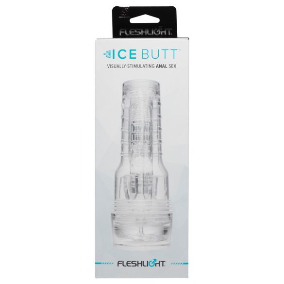 Fleshlight Ice Butt - фалшив мастурбатор за дупе (полупрозрачен) 