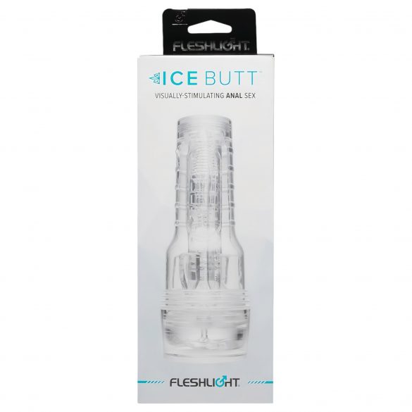 Fleshlight Ice Butt - фалшив мастурбатор за дупе (полупрозрачен) 